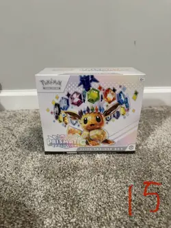 Pokemon Prismatic Evolutions Elite Trainer Box ETB New Sealed #15 - Image 1