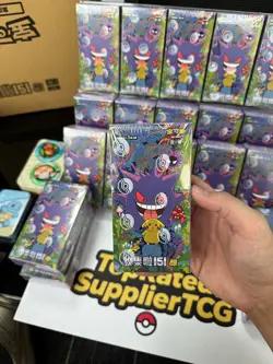 genuine Pokemon S-Chinese TCG Collection 151C 3.0 Surprise Slim Booster Box - Image 4