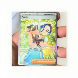 Pokemon Perrin 220/167 Illustration Rare Full Art Holo Twilight Masquerade - Image 1