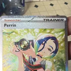 Pokemon Perrin 220/167 Illustration Rare Full Art Holo Twilight Masquerade - Image 2