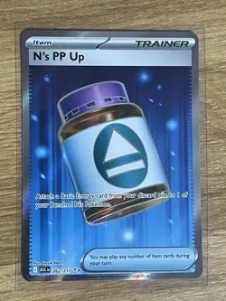N's PP Up 262/217 Full Art Ultra Rare Pokemon Ascended Heroes ENGLISH NM - Image 1