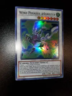 Yugioh Wind Pegasus @Ignister SR IGAS-EN042 Near Mint - Image 2