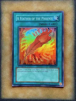 Yugioh A Feather Of The Phoenix FET-EN037 Super Rare 1st Ed LP - Image 1