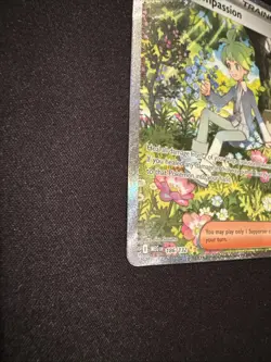 Pokemon TCG Mega Evolution Wally's Compassion Trainer Card 186/132 NM Pack Fresh - Image 3