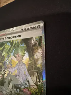 Pokemon TCG Mega Evolution Wally's Compassion Trainer Card 186/132 NM Pack Fresh - Image 4