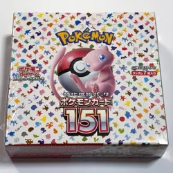 Pokemon Card 151 Booster Box sv2a Japanese Scarlet & Violet Japanese w/shrink - Image 1