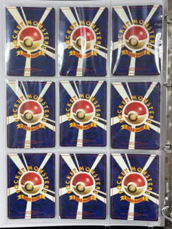 Lot 40 Vintage Japanese Pokemon Card Set MP Old Back Mew Pichu Entei Flareon - Image 3