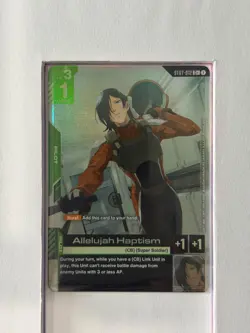 [ALT] ST07-012 Allelujah Haptism C+ Gundam TCG Card Game Alternate Art Bandai - Image 1