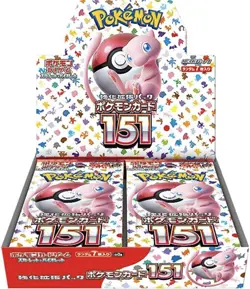 Pokemon Cards Scarlet & Violet Pokemon Card 151 Booster Box sv2a Sealed Japanese - Image 1