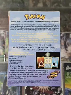 Pokemon COMPLETE Jungle Water Blast + Power Theme Deck Cards are SEALED Lot 2 - Image 2