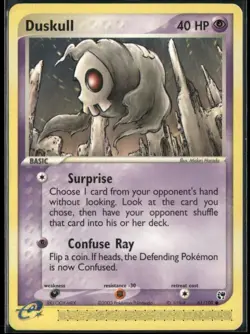 Duskull 61/100 EX Sandstorm Pokemon English Card (MP) - Image 1