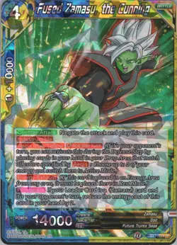 Fused Zamasu The Cunning BT7-124 R Dragon Ball Super Card Game - Image 1