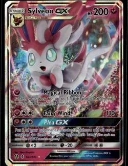 Sylveon GX 92a/145 Promo Alternate Art Promos 092a/145 Fairy Holo Pokemon Card - Image 1