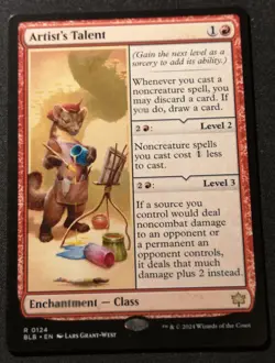 Artist's Talent - BLB - MTG - EN - NM - 0124 - Image 1