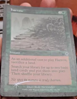 Mtg Invasion Foil Harrow - Image 2