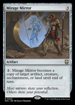 Mirage Mirror X1 RIPPLE FOIL-NM/M- Commander: Modern Horizons 3 - Image 1