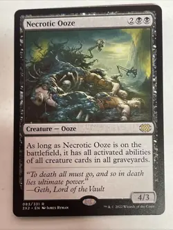 Necrotic Ooze Double Masters 2022 Regular Rare 83/331 - Image 1