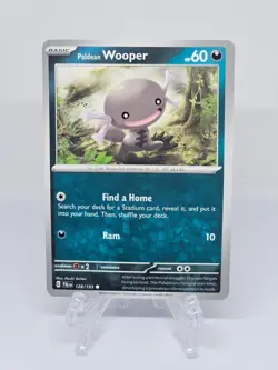 128/193 PALDEAN WOOPER | COMMON | PALDEA EVOLVED POKEMON CARD - Image 1