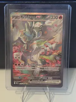 Pokemon TCG Reshiram EX 166/086 SV: White Flare Illustration Rare Holo - Image 1