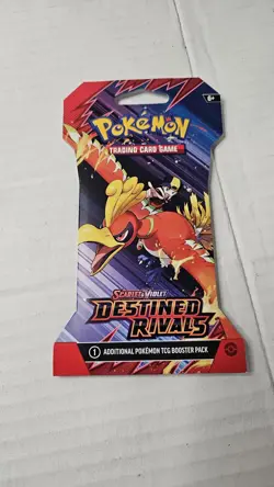 Pokemon DESTINED RIVALS Sleeved Booster Pack Art Set Bundle Lot of 7 - Sealed - Image 5