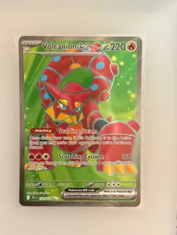 Volcanion ex 171/159 Full Art - Pokemon Journey Together NM - Image 1