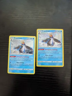 Empoleon 037/172 Cosmos Holo Pokemon TCG Brilliant Stars NM - Image 1