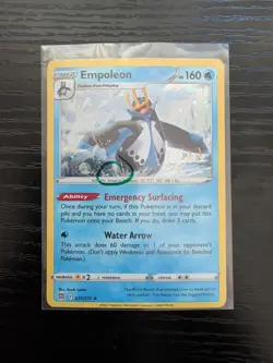 Empoleon 037/172 Cosmos Holo Pokemon TCG Brilliant Stars NM - Image 3