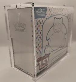 Pokemon Elite Trainer Box Premium Magnetic Acrylic Display Case X4 - Image 2