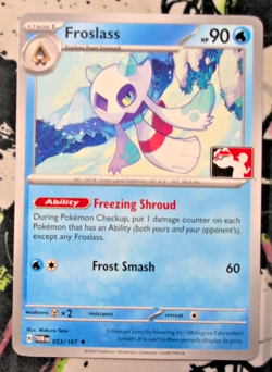 Froslass 053/167 Pokemon Play! Prize Pack Series 6/7 - Image 1