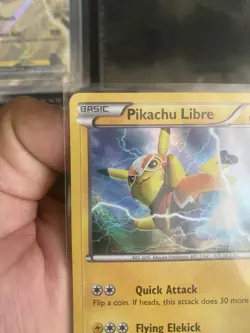 Pokemon Pikachu Libre 30/30 XY Trainer Kit & Suicune Holo pikachu stamped - Image 4