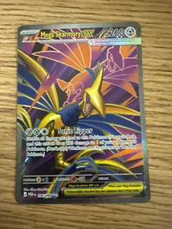 Mega Skarmory EX 106/088 Full Art Ultra Rare Pokemon Perfect Order NM - Image 1
