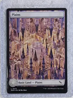 MTG Plains #272 Full Art Murders at Karlov Manor Magic Card Land NM - Image 4
