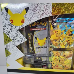 Pokemon 25th Anniversary Celebrations Pikachu V-Union Collection Box New Sealed - Image 2