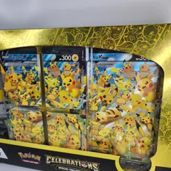 Pokemon 25th Anniversary Celebrations Pikachu V-Union Collection Box New Sealed - Image 4
