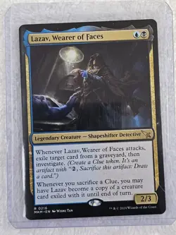 MTG Lazav, Wearer of Faces #216 Murders at Karlov Manor Magic Card Rare NM - Image 4