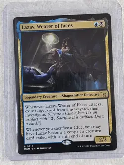 MTG Lazav, Wearer of Faces #216 Murders at Karlov Manor Magic Card Rare NM - Image 5