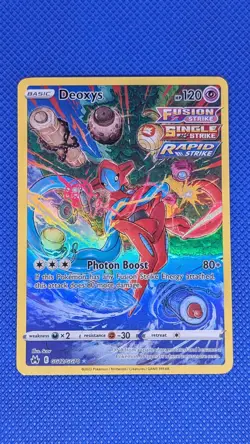 Pokemon Deoxys Crown Zenith Galarian Gallery Ultra Rare Holo GG12/GG70 120HP - Image 1