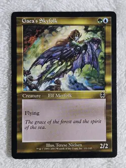 MTG Gaea's Skyfolk #101 Apocalypse (APC) 2001 Magic the Gathering Card NM - Image 1