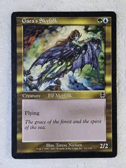 MTG Gaea's Skyfolk #101 Apocalypse (APC) 2001 Magic the Gathering Card NM - Image 2