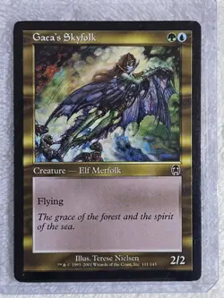 MTG Gaea's Skyfolk #101 Apocalypse (APC) 2001 Magic the Gathering Card NM - Image 4