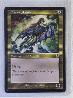 MTG Gaea's Skyfolk #101 Apocalypse (APC) 2001 Magic the Gathering Card NM - Image 5
