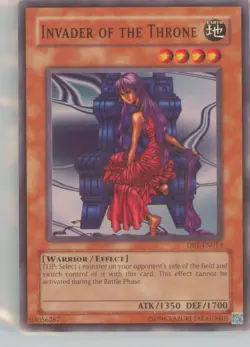 Yu-Gi-Oh Dark Beginning 1 Invader of the Throne #DB1-EN013 Near Mint or Better - Image 1