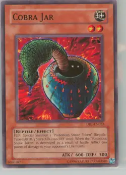 Yu-Gi-Oh Dark Revelation Volume 1 Cobra Jar #DR1-EN023 Near Mint or Better - Image 1