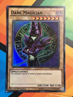 Yugioh! Dark Magician DPBC-EN008 Super Rare 1st Edition NM - Image 1