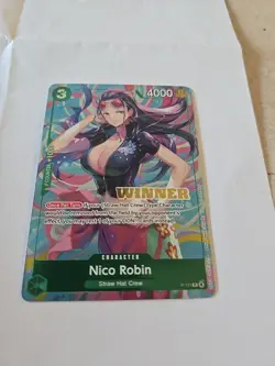 Nico Robin (Heroines Battle Winner Pack) P-111 One Piece Foil New - Image 2