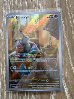 Pokemon TCG Mimikyu Scarlet & Violet Promo Card 075/Promo Near Mint Condition - Image 1