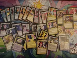 *READ Description* My Little Pony CCG Random Lot Of 100 Cards - Image 1