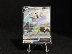 Arceus V SWSH204 Alternate Art Promo Brilliant Stars Style Pokemon Card NM - Image 2