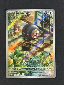 Pokemon TCG Lechonk Card 209/197 Obsidian Flames Illustration Rare Nm/mint - Image 1