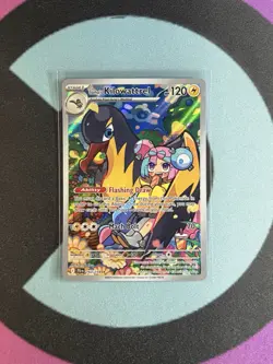 Pokemon TCG Iono's Kilowattrel Card Journey Together IR 163/159 - Image 1